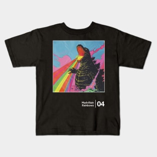 Rainbows - Minimalist Graphic Design Fan Artwork Kids T-Shirt